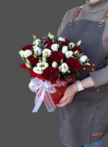 Клубника со сливками (М) коробка