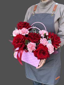 Млечный путь красный (М) сумка