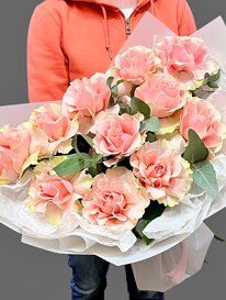 Букет из 11 французских роз